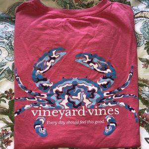 Vineyard Vines Crab Longsleeve🦀